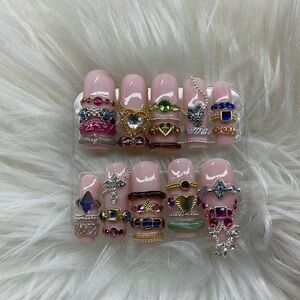 Custom Handmade Press On Nails